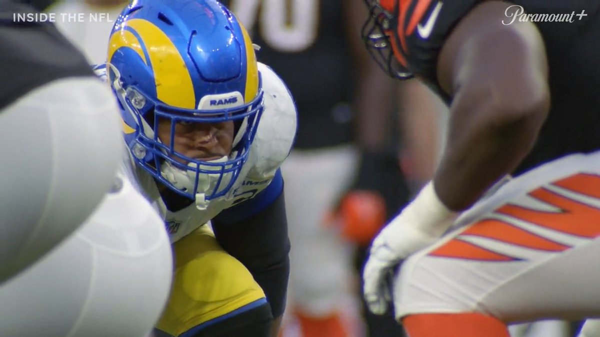 Aaron Donald 4th & 1 in the Super Bowl