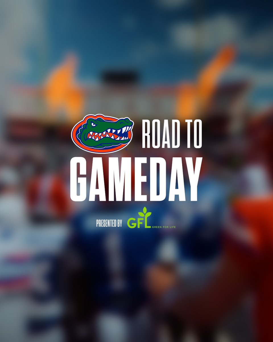 It's all in the preparation. Road to Gameday with Florida Gators Football presented by GFL Environmental
