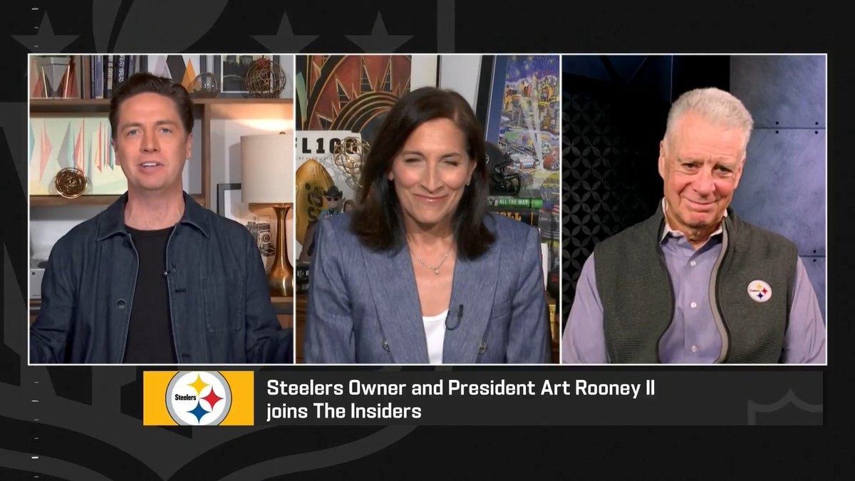 Steelers President Art Rooney II talked about the 2026 NFL Draft in Pittsburgh and more on @NFLNetwork.