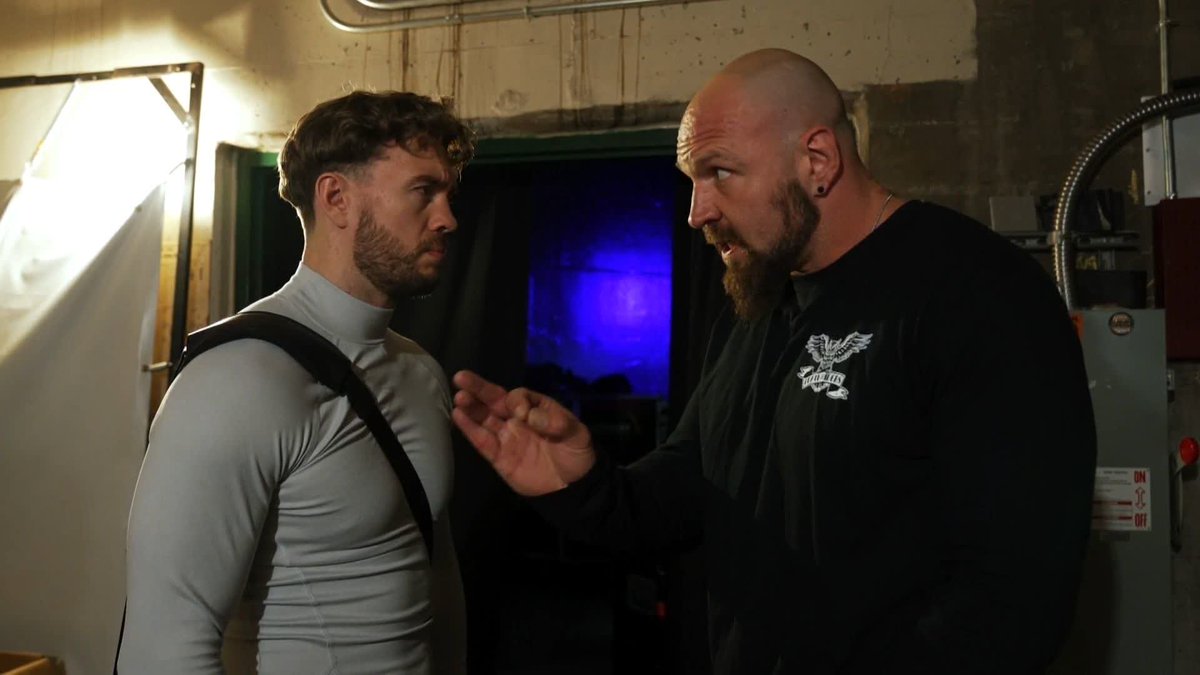 “We don’t need excess baggage. ... Your feelings about me? DROP IT.” Will Ospreay • ウィル・オスプレイ arrived for training, but Jon Moxley set the tone immediately! Watch #AEWDynamite LIVE on TBS &amp; HBO Max