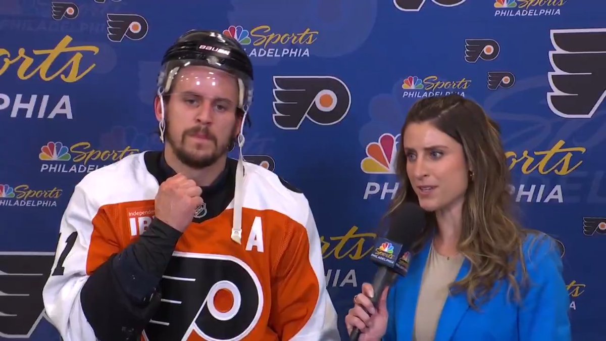 "We'll let them keep taking the extras.” TK after his dust up with Letang to end the period