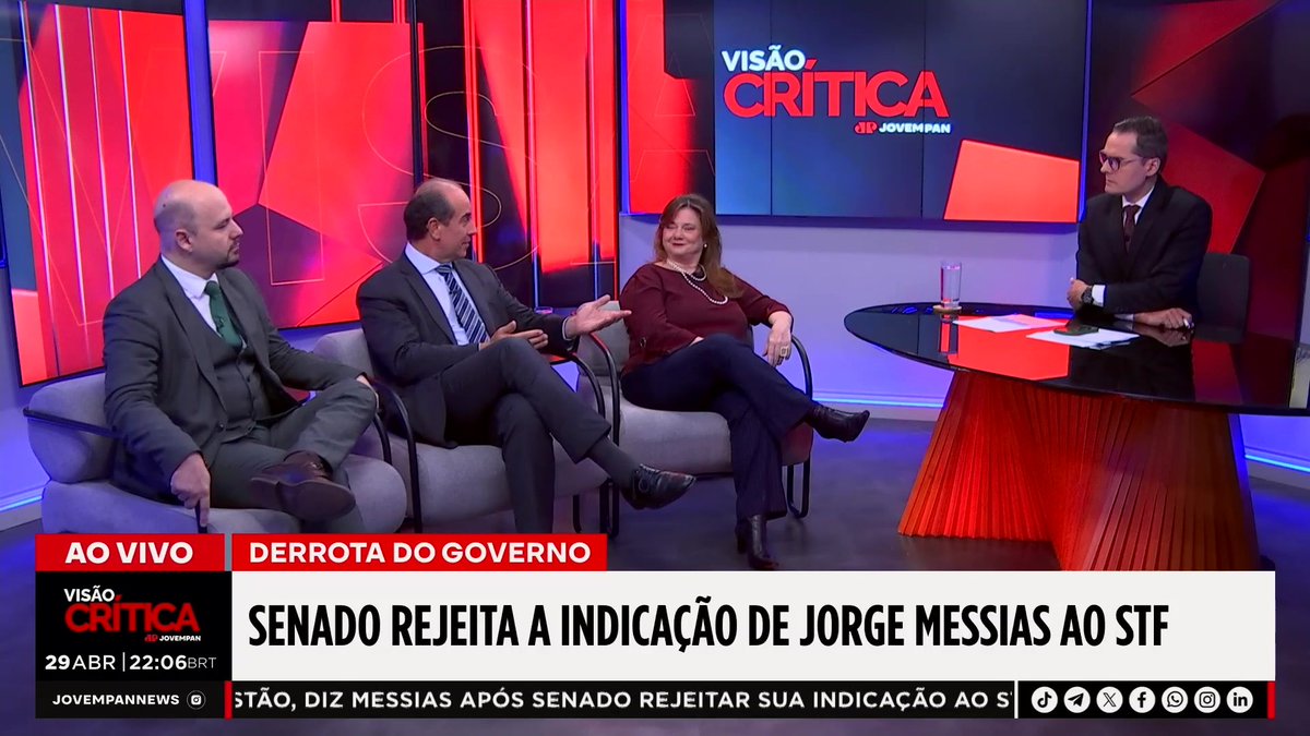 “Hoje vimos o colapso do sistema constitucional”, diz especialista após rejeição no Senado #VisãoCrítica
