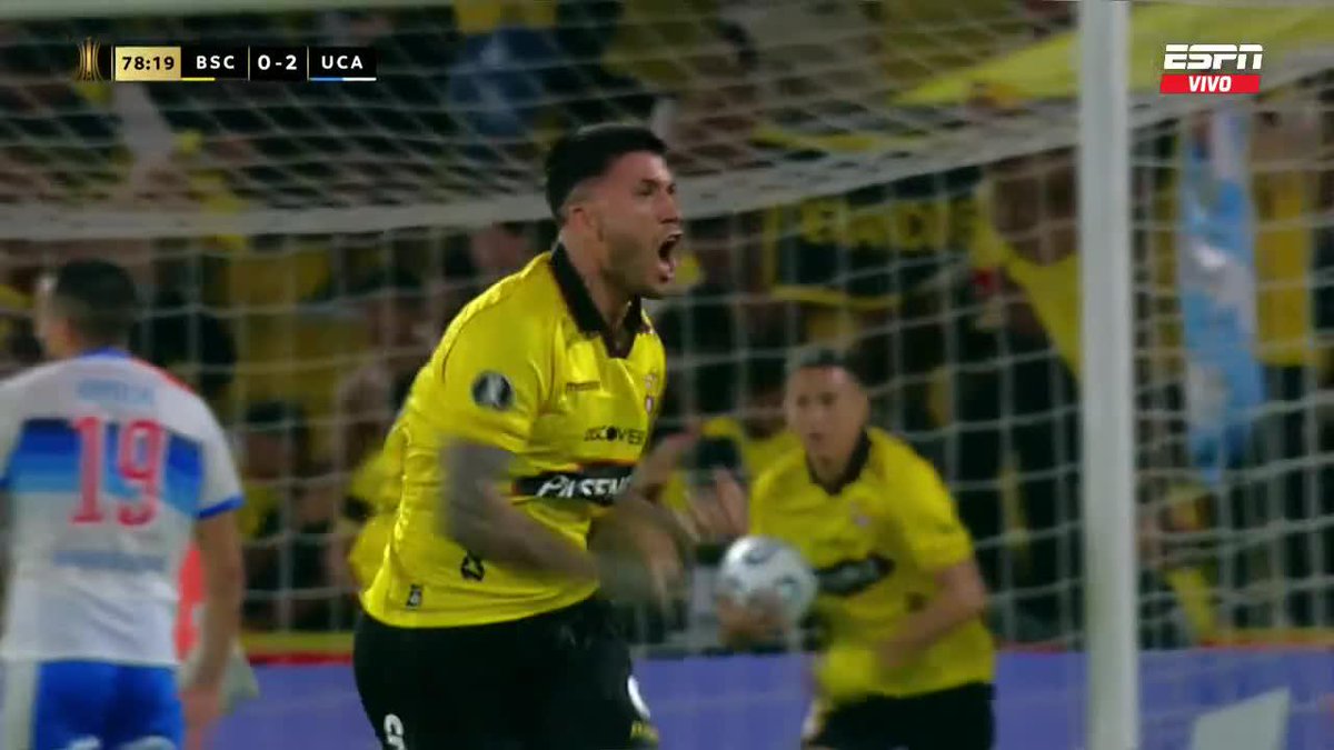 ⚽El GOL de MILTON CÉLIZ para el DESCUENTO 1-2 de BARCELONA SC ante U. Católica.