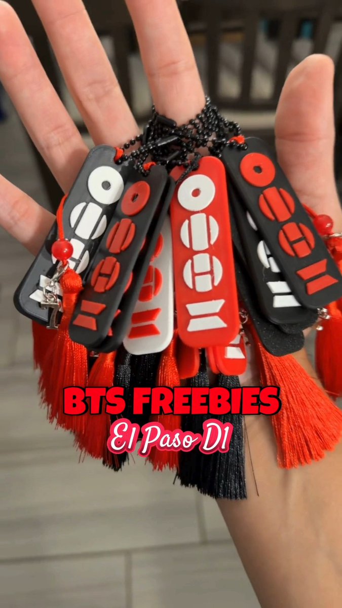 #BTSArmy in full force! See what freebies fans of BTS have made ahead of the #ElPaso concerts. Submit your photos and video: 📷: Angel Garcia, Janette Rodriguez, Maria Garcia &amp; Jovana Alvarado