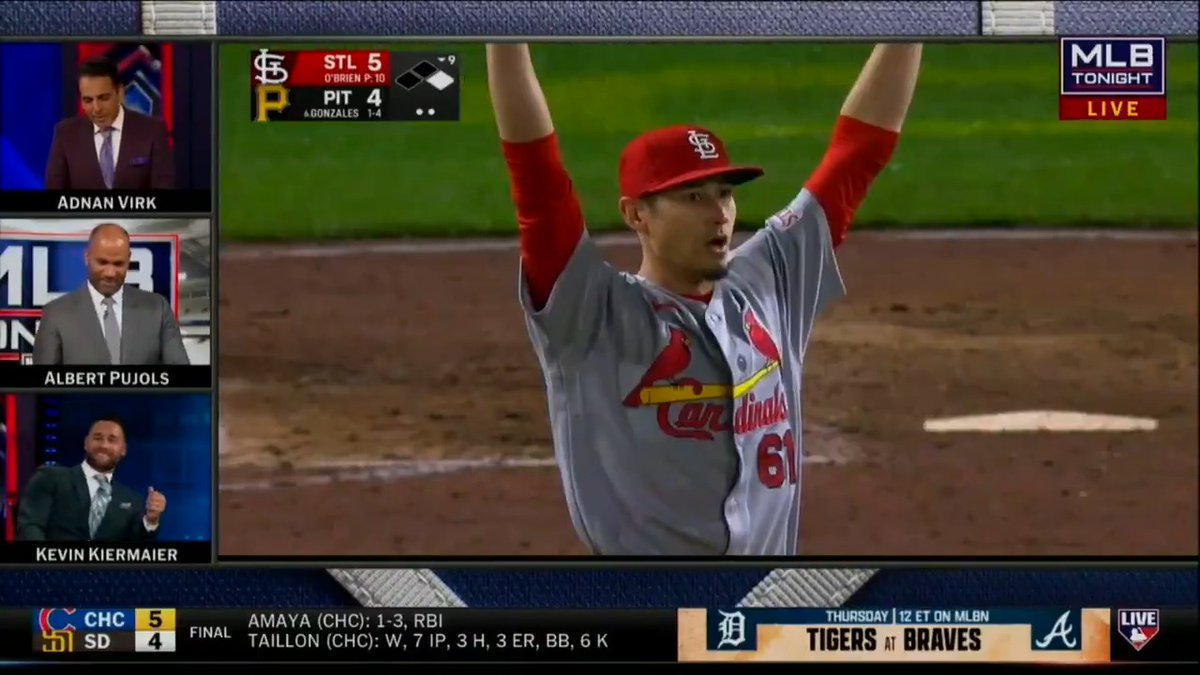 A 2-out walk-off home run? Not on Nathan Church's watch! 🚫 #MLBTonight | Albert Pujols | Adnan Virk