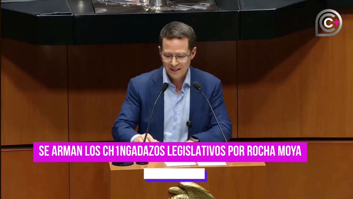 🗳️📌 Y que se armaron los ch1ngadazos legislativos por Rocha Moya. Legisladores de Morena intentaron censurar el dabate. No querían que se hablara de las acusaciones de EEUU contra políticos de Morena durante la instalación de la Comisión Permanente.