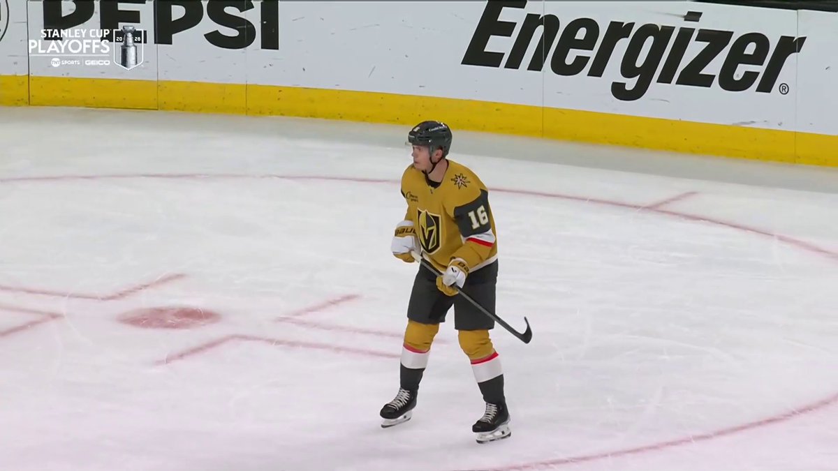 You might not want to leave Pavel Dorofeyev that open... He ties this game up 1-1 in the final minute of the opening frame! 🎯 #StanleyCup 🇺🇸: NHLonTNT 🇨🇦: Sportsnet &amp; TVA Sports