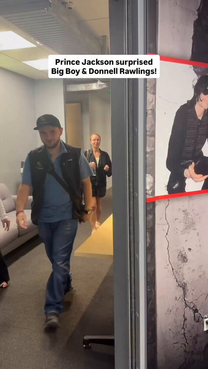 Donnell Rawlings meets Michael Jackson’s son Prince Jackson on Big Boy’s show