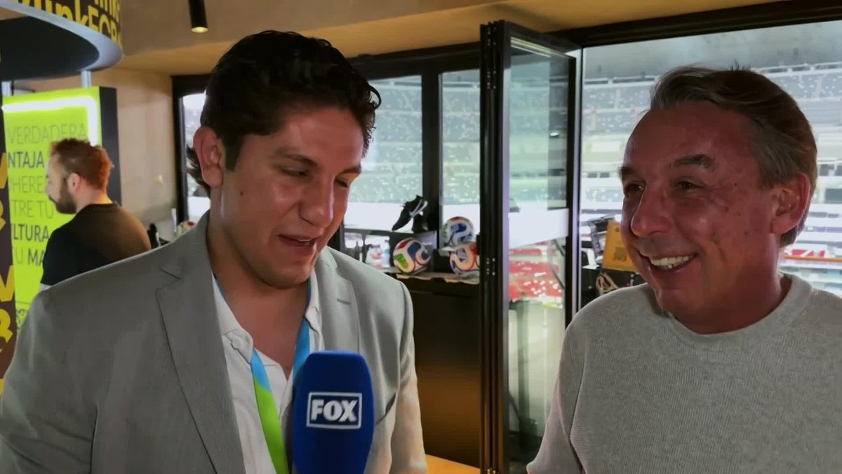 ¡EXCLUSIVA FOX!🔥 Charlamos con Emilio Azcárraga sobre la remodelación del Estadio Azteca. 🏟️ “Queremos que sea la mejor Copa del Mundo de la historia”: Azcárraga. 🎙️Fabrizio Domínguez Castilla #CuadroTitular 🔥⚽