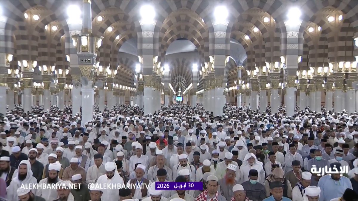 "فهل ترى لهم من باقية".. بصوت الشيخ محمد برهجي.. تلاوة فجرية تجدد القلوب إيمانا من سورة الحاقة خلال أداء صلاة الفجر في المسجد النبوي