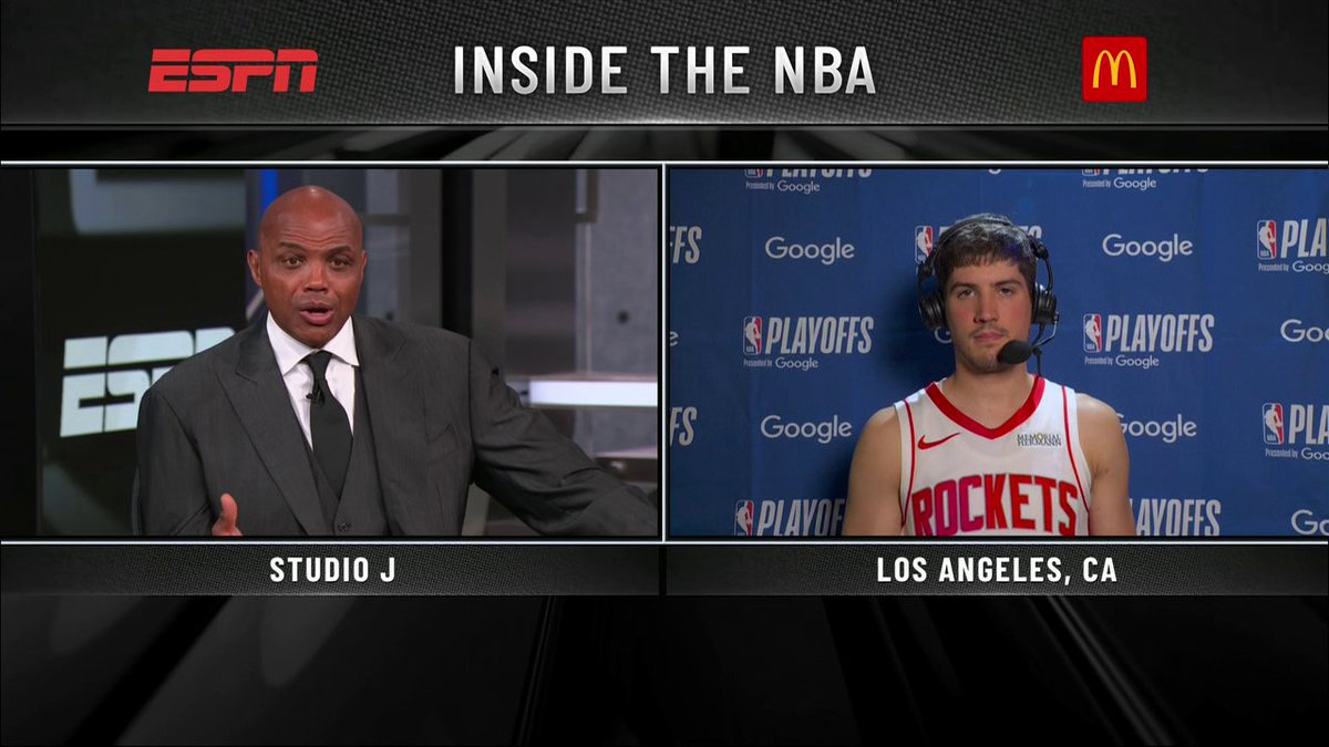 The Houston Rockets force a Game 6 vs. the Lakers 👀 Reed Sheppard catches up with the Inside the NBA crew after the win 🔥