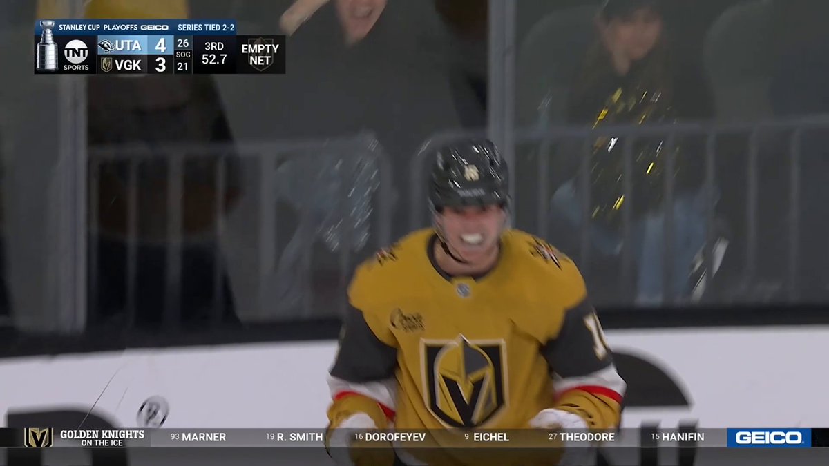 PAVEL DOROFEYEV DELIVERS A HAT TRICK IN GAME 5! 🧢 #StanleyCup Powered by Verizon