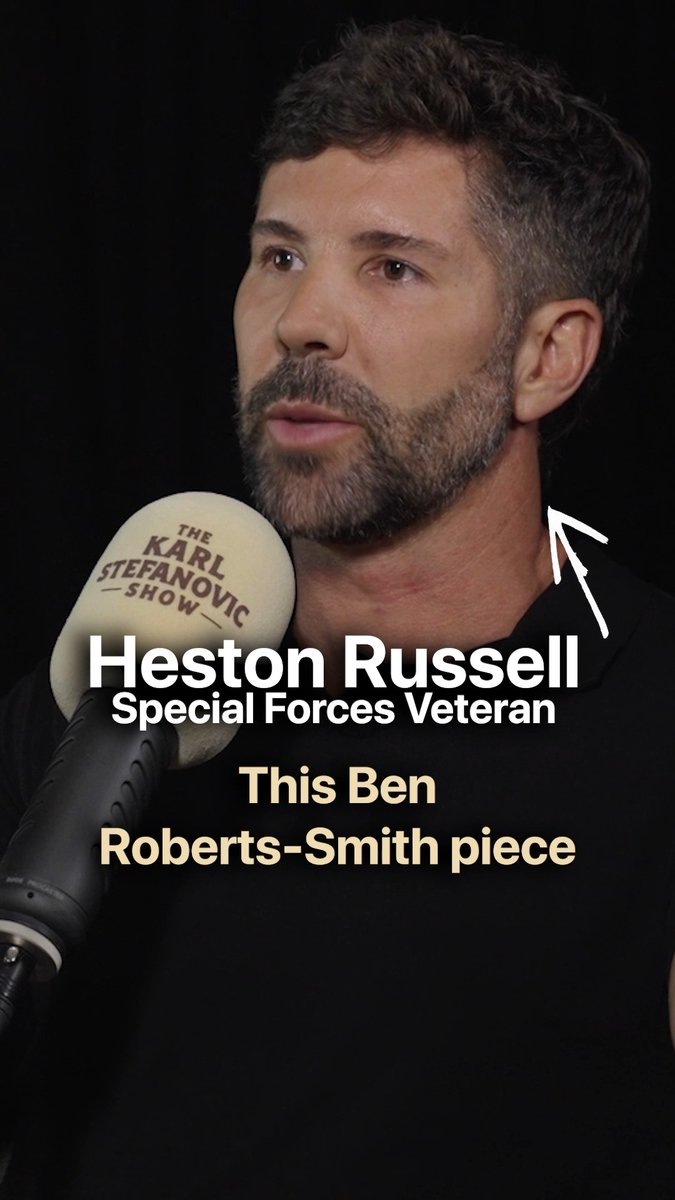 One of our most respected soldiers, Heston Russell. On his disgust over the treatment of Ben Roberts-Smith. On the bloody fued between BRS and Andrew Hastie. On the story the public don't know. Link in BIO.