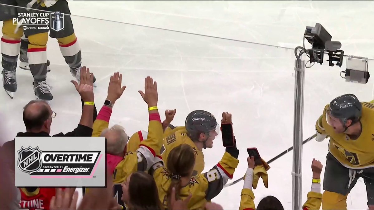 BRETT HOWDEN CALLS GAME!!! ✅ VEGAS WINS GAME 5 IN @ENERGIZER DOUBLE OT! #StanleyCup
