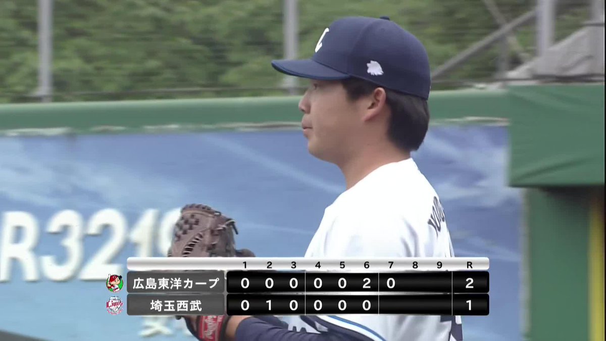最後はキレキレのスライダー デビュー戦に続く圧巻投球 堀越啓太 1回を無失点2奪三振 ⚾️西武×広島(ファーム) #seibulions #だったらDAZN