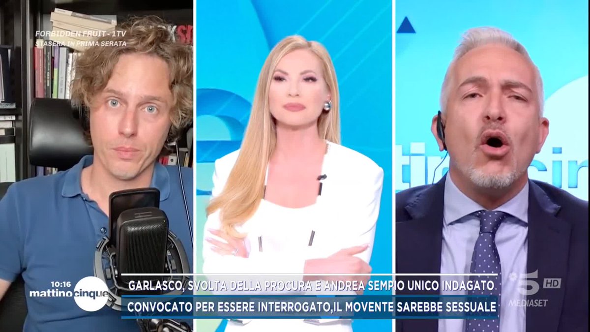 #Garlasco, Marco Oliva: "Per le sentenze Alberto Stasi rimane oggi l'assassino" #Mattino5 è in diretta su #Canale5 e in streaming su Mediaset Infinity