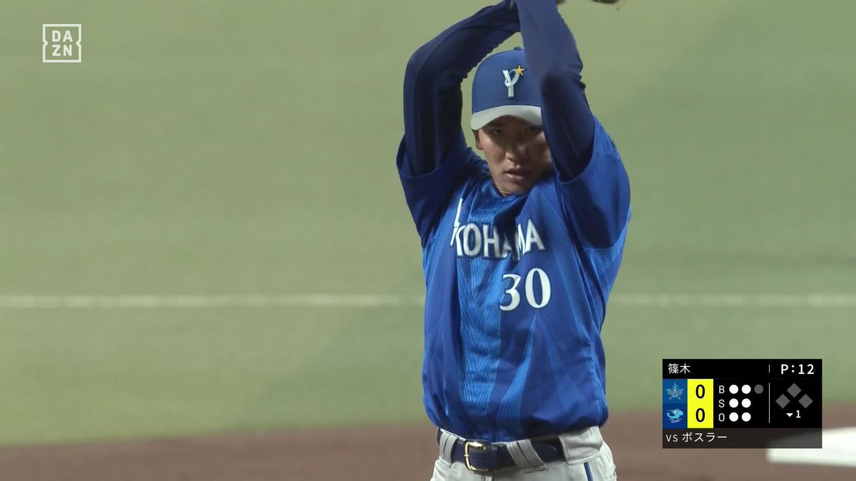 美しきワインドアップ 篠木健太郎 今季初登板 153キロで捻じ伏せる ⚾️中日×DeNA #baystars #だったらDAZN