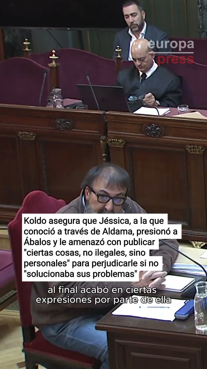 Koldo asegura que Jéssica, a la que conoció a través de Aldama, presionó a Ábalos y le amenazó con publicar “ciertas cosas, no ilegales, sino personales” para perjudicarle si no “solucionaba sus problemas”.