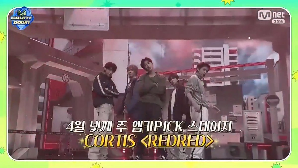 🌟 “REDRED’” by CORTIS won Weekly MCD Pick Stage (4th week of April 2026) — Congratulations! 🥳 #CORTIS #코르티스 #CORTIS_REDRED