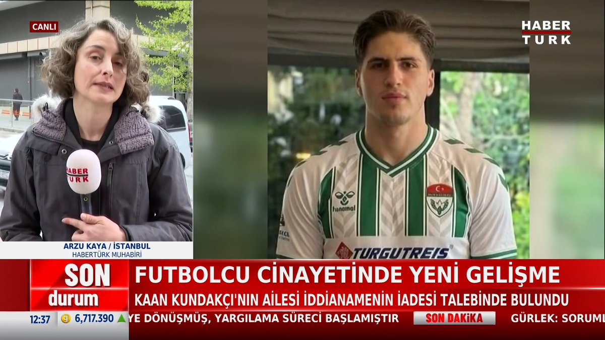 #SONDURUM - Futbolcu Kubilay Kaan Kundakçı cinayetiyle ilgili yeni bir gelişme yaşandı. Kubilay Kaan Kundakçı'nın ailesi iddianamenin iadesi talebinde bulundu.