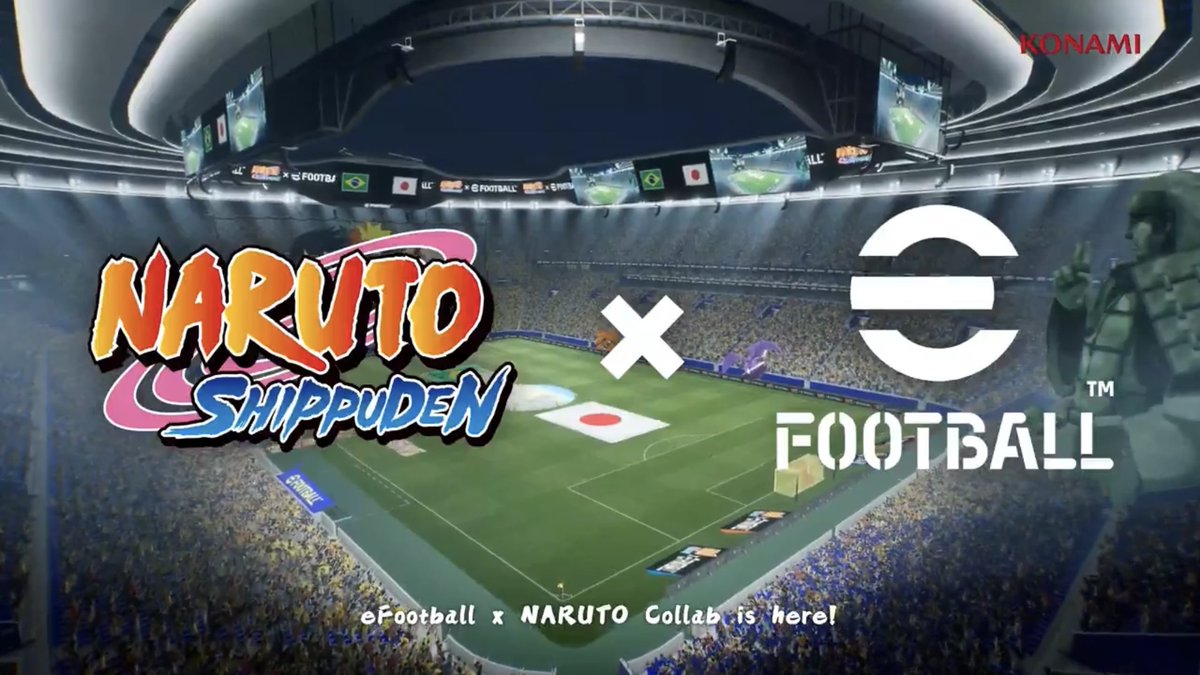 🍥🥷 The ‘NARUTO Shippuden’ × ‘eFootball™’ collaboration is now live! #eFootball