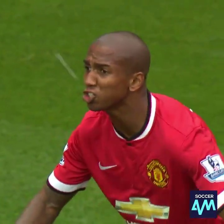Ashley Young has announced his retirement from football. The only footballer I know who had a bird crap in his mouth😂