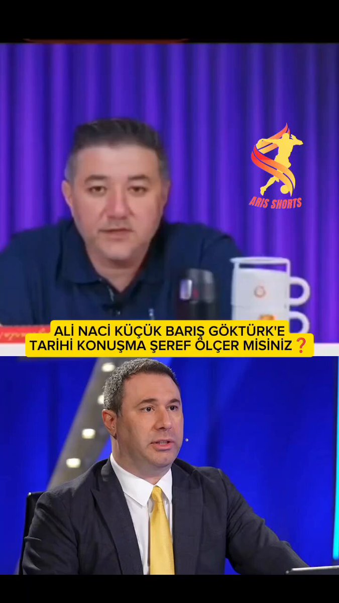Ali Naci Küçük den Barış Göktürk'e Tarihi konuşma Tarihi ayar.