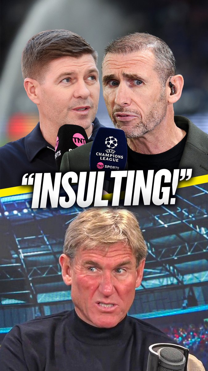 🤦‍♂️ "Martin will only see things from one perspective!" 😡 "To suggest because you kick a ball that you have more character than the ref is relatively insulting!" Simon Jordan hits back at Gerrard and Keown for their criticism of the referee during Atleti vs #AFC! 😡
