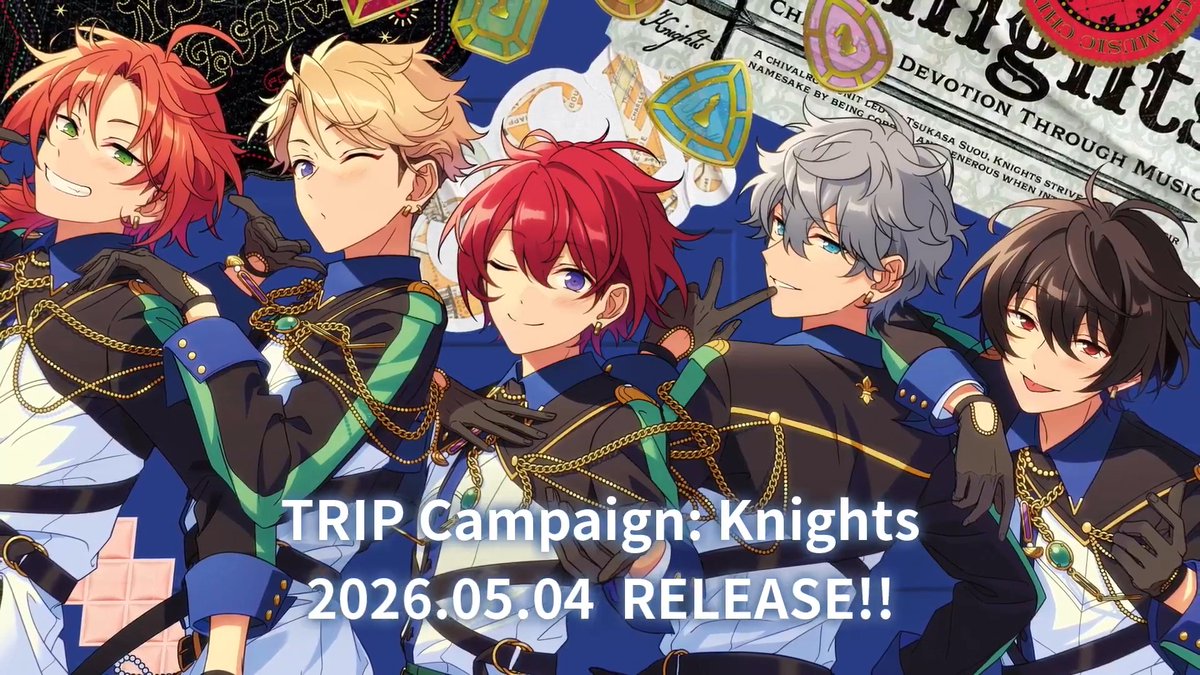 🧳 Album Series TRIP: Knights will embark soon! ⏰Let's join the trip through every song of Knights, with their brand new song! See you on May 4!