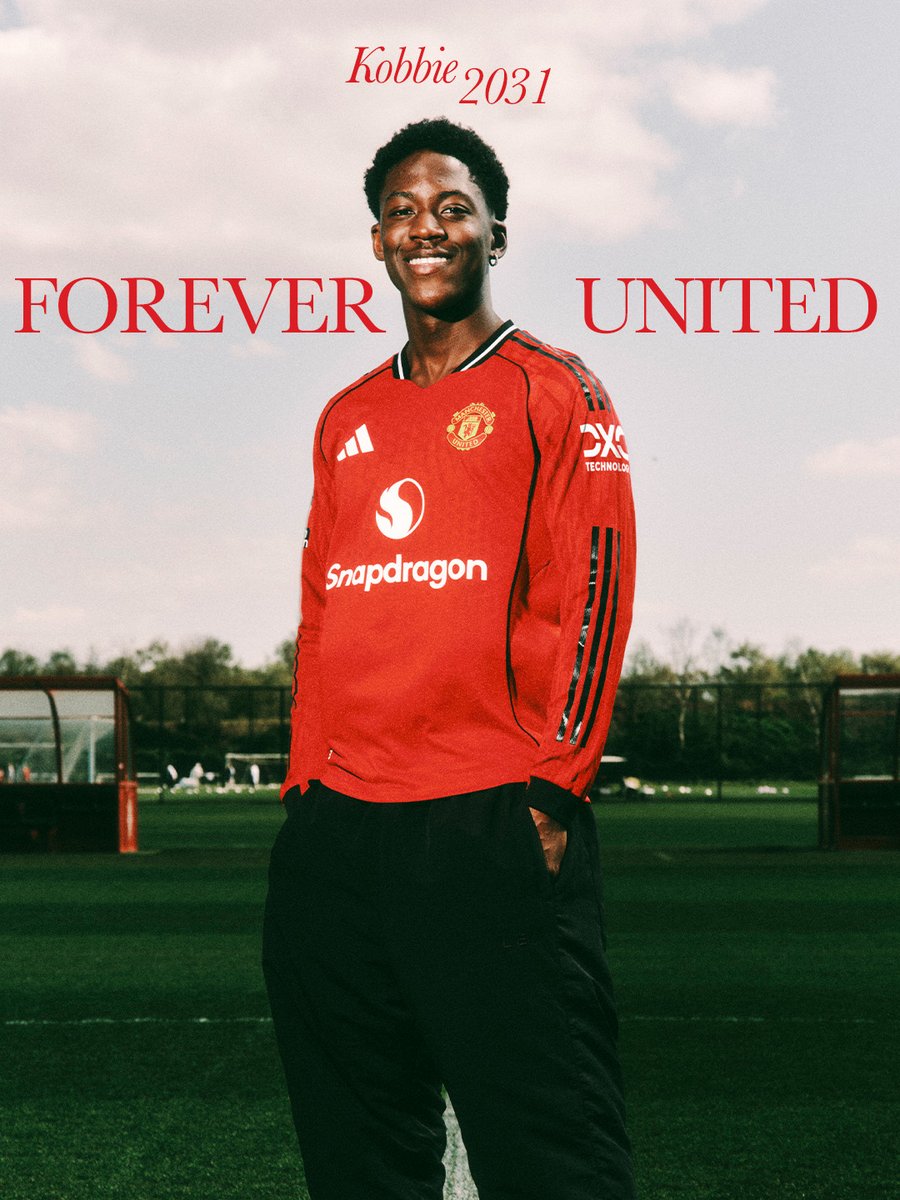 ❤️🔥 One of our own. Kobbie Mainoo is here to stay 🔏