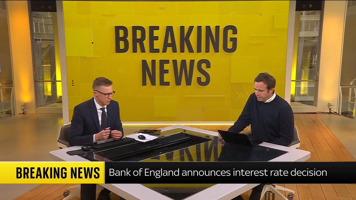 BREAKING: The Bank of England has opted to hold the interest rate at 3.75% Sky's Ed Conway has the latest Read more: 📺 Sky 501, Virgin 602, Freeview 233 and YouTube