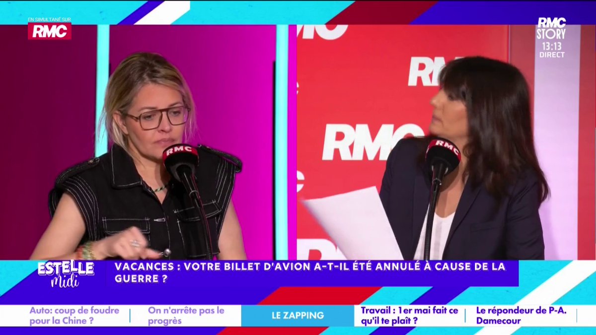 ✈️ Billet d'avion annulé à cause de la guerre 🎙️ Carine Galli : "Je trouve ça absolument scandaleux ! Ce sont des compagnies qui font d'énormes profits ! L'excuse du kérosène est inadmissible ! On te dit qu'on te sucre tes vacances, ton avion est annulé mais ton hôtel ?!"
