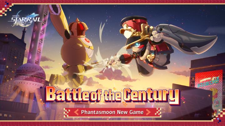 Phantasmoon New Game | Decisive Battle at the Oriental Pearl Radio & TV Tower 📺: "Careful now~ Next..." "They'll come charging in, screaming about friendship, the future...!" ——————————————————— Dear Phantasmoon New Game contestant: During the period from 2026/04/30 21:00:00 to 2026/06/01 03:59:59 (UTC+8), log in to the game to view a mysterious message from Blurry_QR_Colt via "Mail" and claim the item "Blue Guardian" Trophy x1. Thank you for your participation! #HonkaiStarRail #StarRail