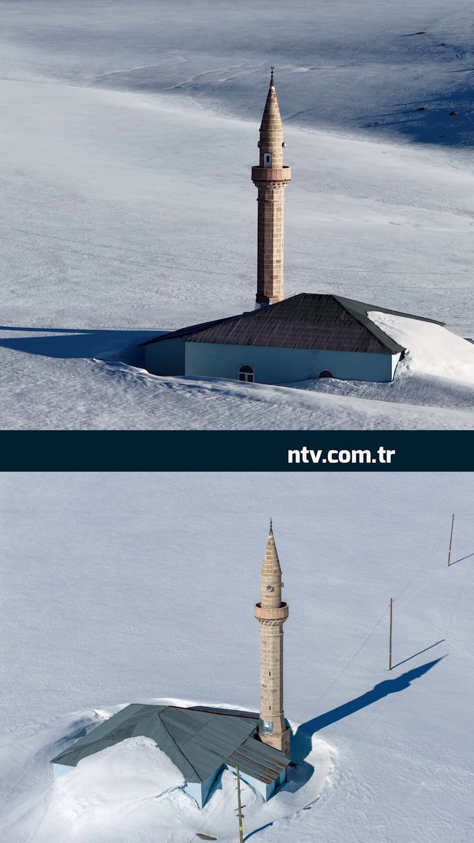 Ardahan ile Artvin arasındaki yaklaşık 2 bin 580 rakımlı Bülbülan Yaylası bölgesinde, ilkbahar mevsimine rağmen kış şartlarını aratmayan görüntüler oluşuyor. Video: AA