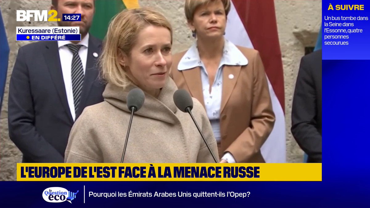 Russie : "Nous ne devrions pas nous humilier" à être les demandeurs d'un dialogue, estime la cheffe de la diplomatie européenne #BFM2