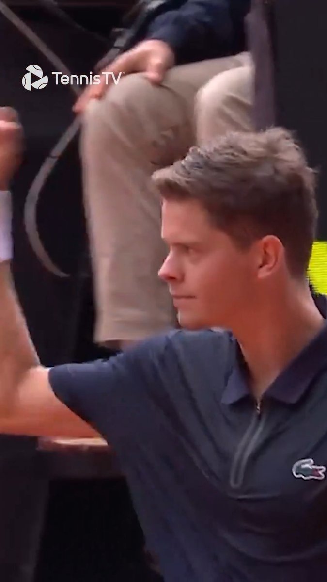 There's a new kid on the Blockx 😉 Alexander Blockx takes down the defending champion Ruud 6-4, 6-4 to reach his first Masters 1000 semi-final! #MMOPEN | #MMOPEN