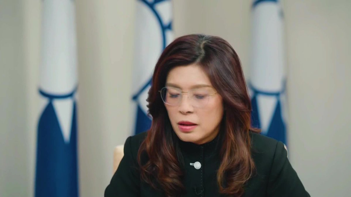 Cheng Li-wun discusses her hope to meet President Trump following her Beijing visit, aiming to convey Taiwan's commitment to avoiding conflict and securing lasting cross-strait peace