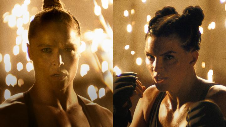 Blink... and you bleed. The first-ever MMA event on Netflix is LIVE Saturday, May 16 at 9 PM ET | 6 PM PT. #RouseyCarano ROUSEY vs. CARANO DIAZ vs. PERRY NGANNOU vs. LINS