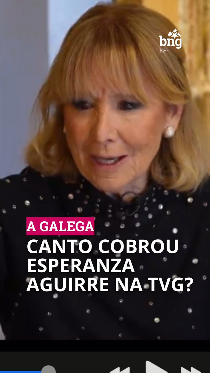 🤔 Canto nos custou ás galegas e aos galegos traer a Bertín Osborne e a Esperanza Aguirre á TVG? Cóntacho Olalla Rodil (Olalla Rodil).