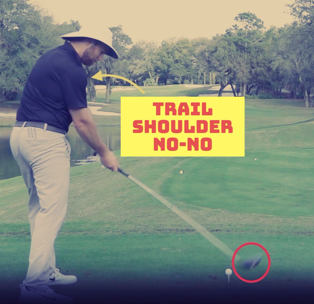 One thing that doesn't get nearly enough attention in the golf swing, in my opinion, is what the right shoulder does. And if you don't get this right, which almost everybody doesn't, then everything else in your swing doesn't really matter. Let me explain what I mean by this. ⬇️Click the link below and I can help you solve this common problem in as little as one range session ⬇️