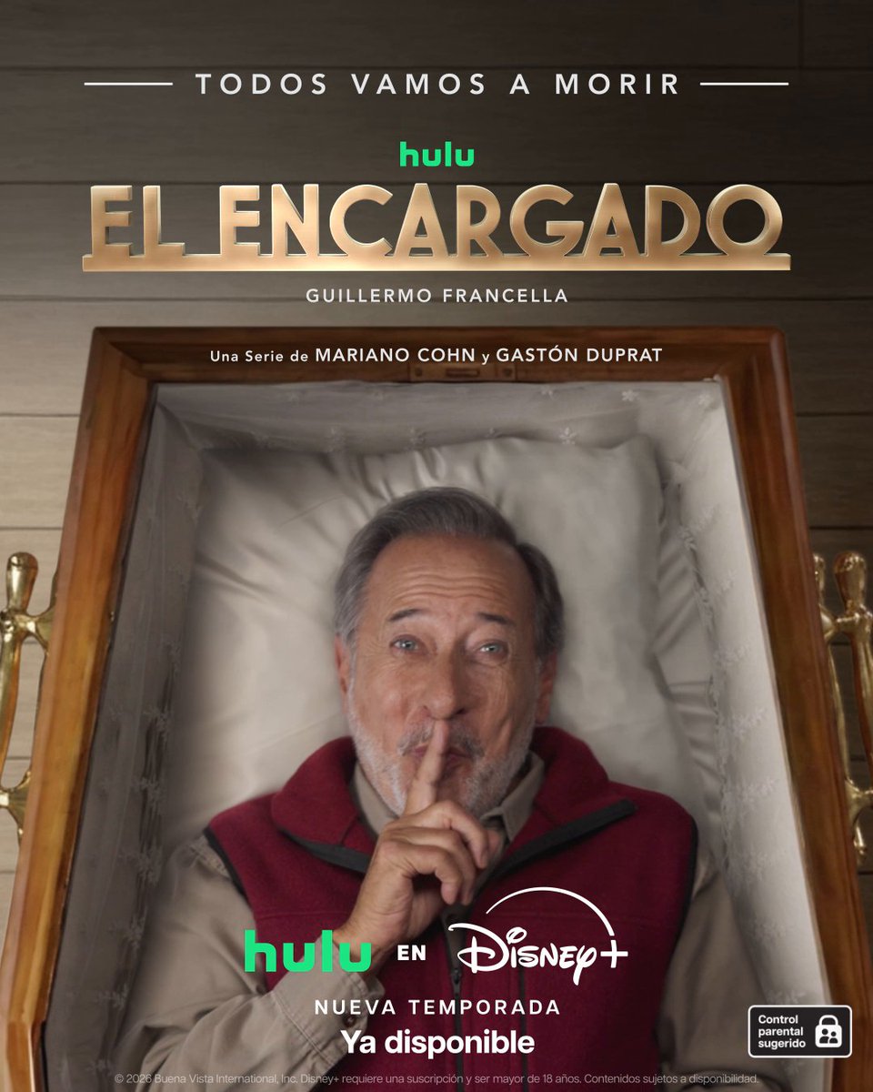 Que en paz descanses Eliseo. #ElEncargado, nueva temporada, ya disponible en #DisneyPlus.
