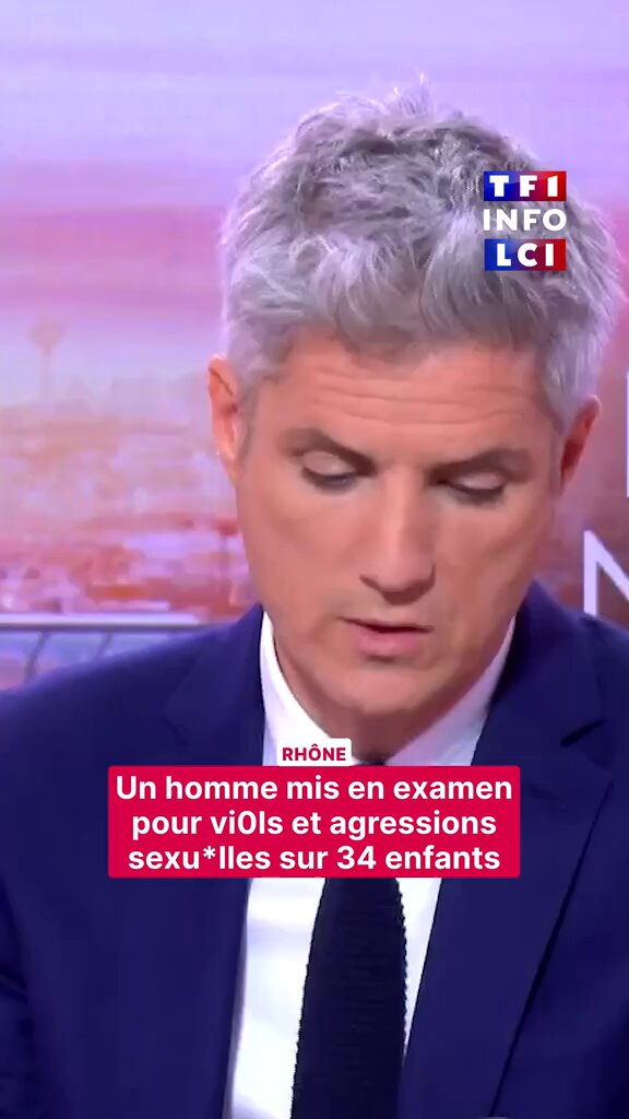 🚨🇫🇷 FLASH | Ne laissez pas vos enfants dormir chez n’importe qui : dans le Rhône, un père de famille de 40 ans a été mis en examen pour viols et agressions sexuelles sur 34 enfants de 3 à 9 ans à Lucenay, il profitait d’anniversaires et de soirées pyjama organisés chez lui avec les camarades de ses propres enfants pour passer à l’acte, près de 330 vidéos et photos ont été retrouvées, le suspect a reconnu les faits et a été placé en détention provisoire. (TF1 Info)
