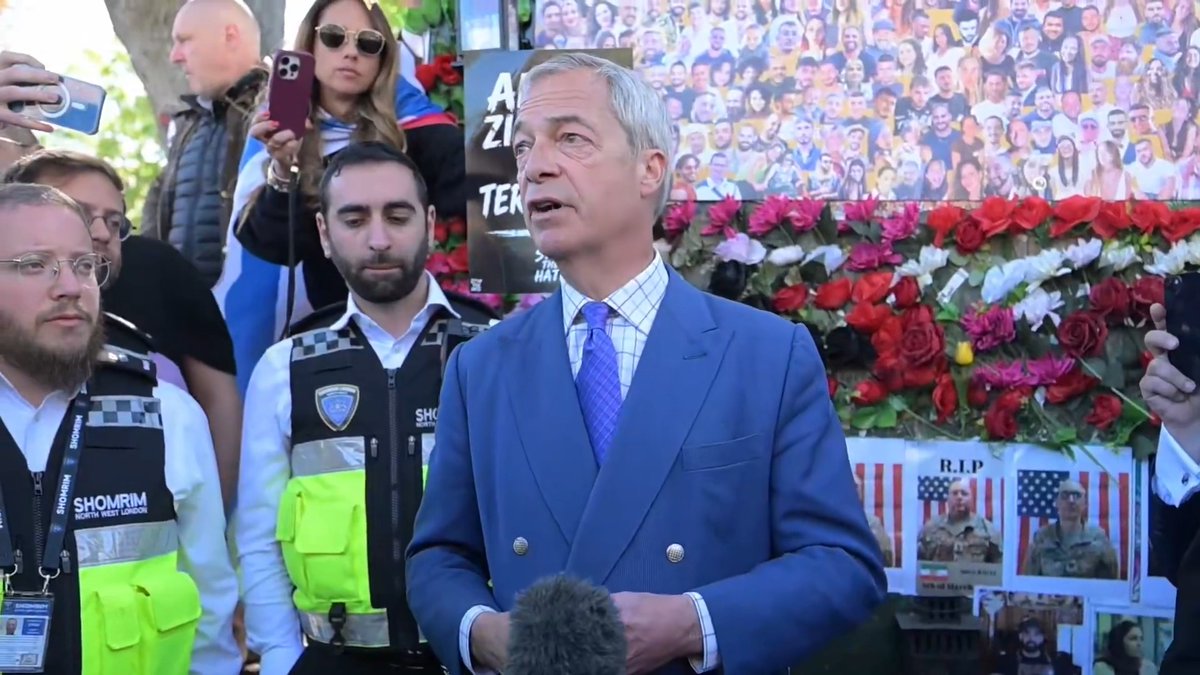 My remarks at the scene of the Golders Green terrorist attack.