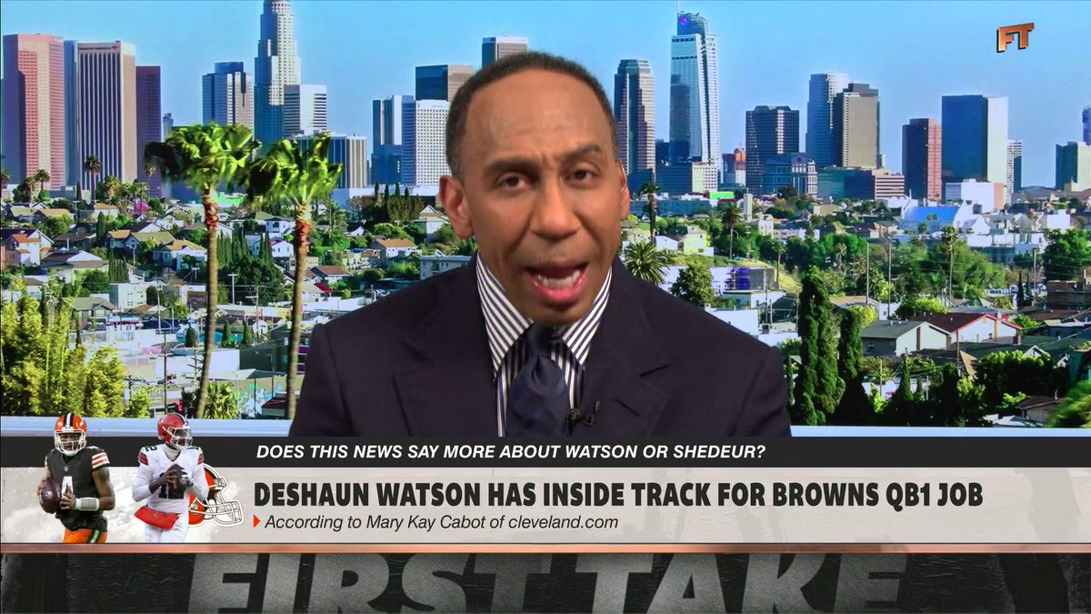 "I think it's best for the organization and the city to give Deshaun Watson every last chance imaginable to justify that bag that he got. This is the last chance." Stephen A Smith thinks it is "wise" for Deshaun Watson to be the Browns' starting QB 👀