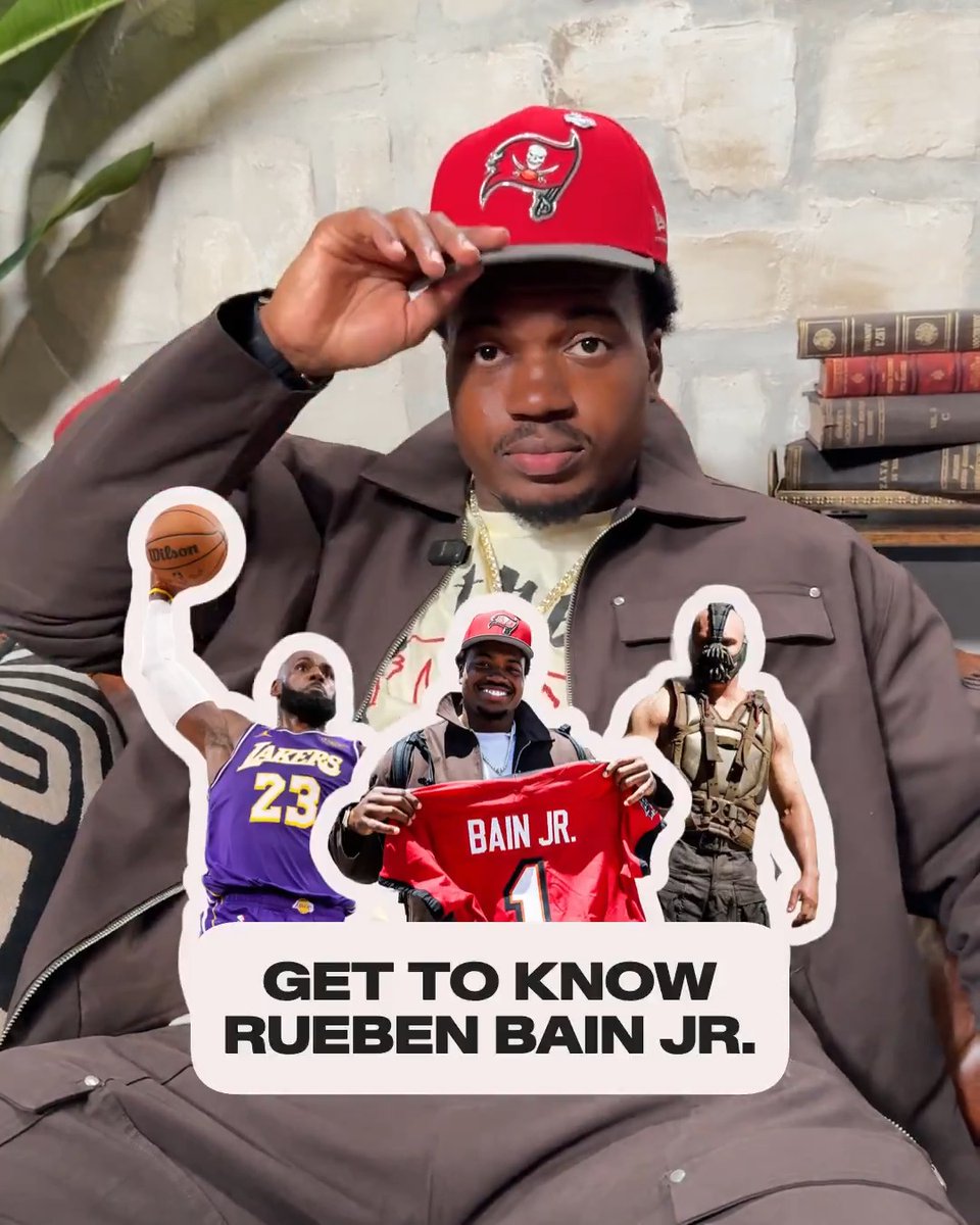 You'll never guess Rueben Bain Jr.'s favorite villain... 😏