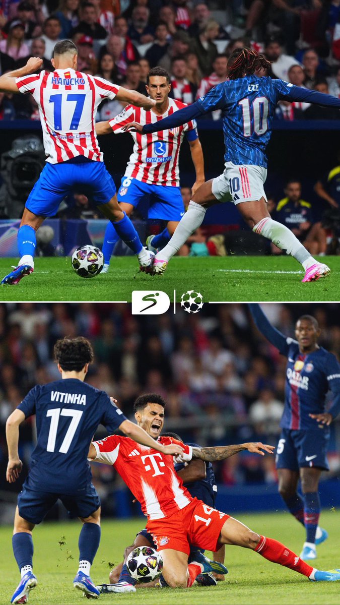 Two big decisions with two different outcomes 👀 Do you agree with the referee's decision? 🤔💭 #SSFootball | #SSUCL | #UCL
