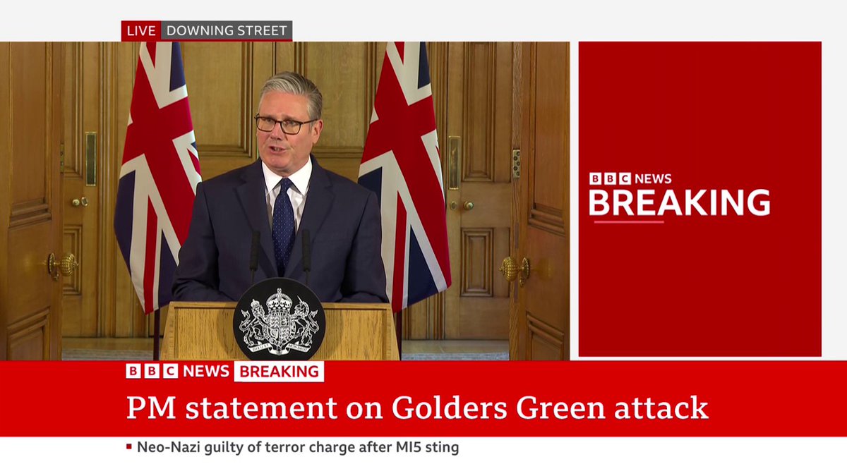 "Antisemitism is an old, old hatred, history shows that the roots are deep," Keir Starmer says "Far too many people in this country diminish it, they either don't see it, or they don't want to see it," the PM adds Follow live: