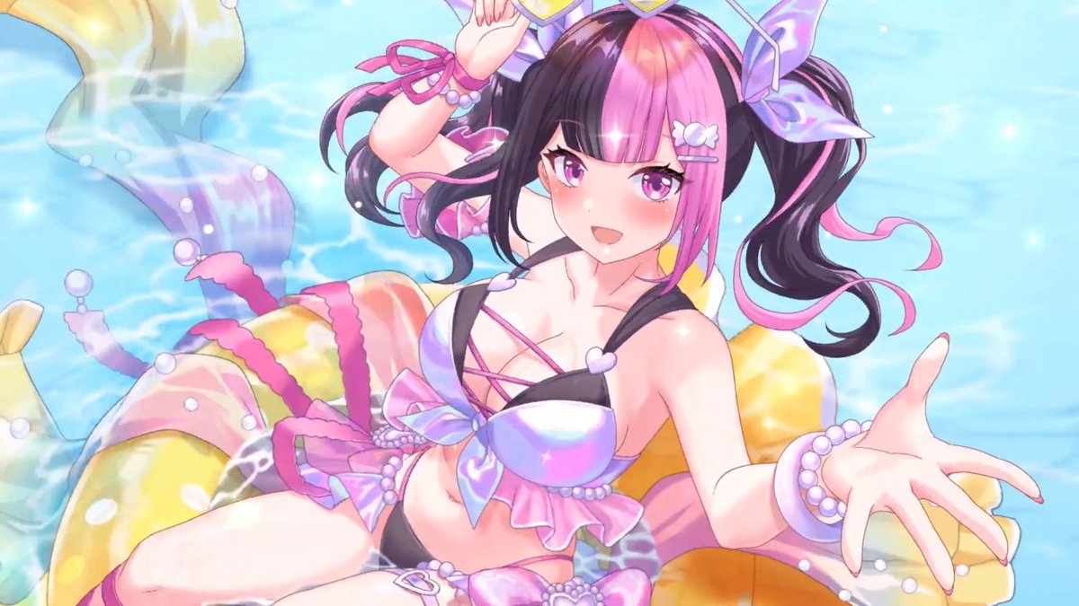 ◤￣￣￣￣￣￣￣￣￣￣￣￣￣￣￣￣￣￣ 瑠奈ここあ（キミに溺れるひととき）登場‼️ ＿＿＿＿＿＿＿＿＿＿＿＿＿＿＿＿＿＿◢ 🌠新衣装のアイドル 瑠奈ここあ（キミに溺れるひととき）が登場‼️ 🌟登場期間🌟 5/1 00:00～5/15 23:59 #ステラP
