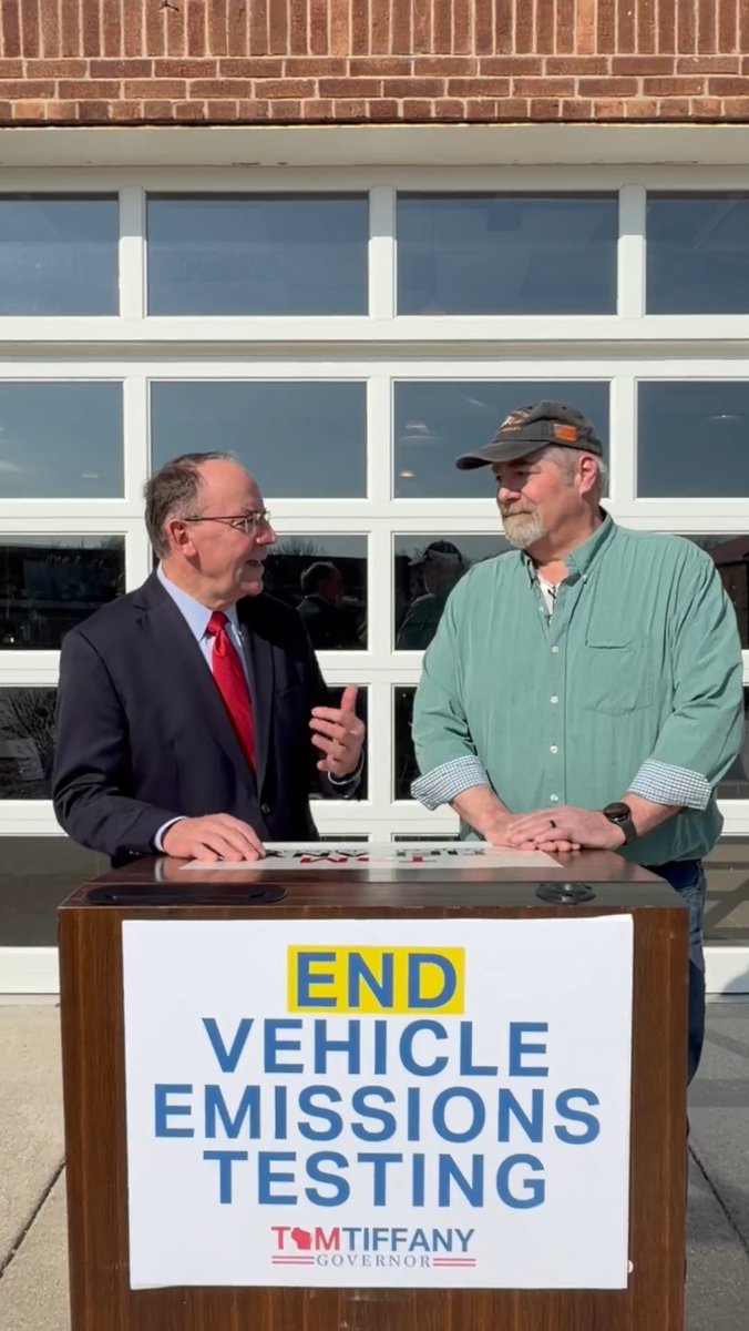 It’s time to end vehicle emissions testing in SE Wisconsin. -It’s outdated. -It’s time-consuming. -It burdens those who can least afford repairs. -It makes no sense for Wisconsin to be punished for Chicago’s pollution. As governor, we will end this unfair mandate.