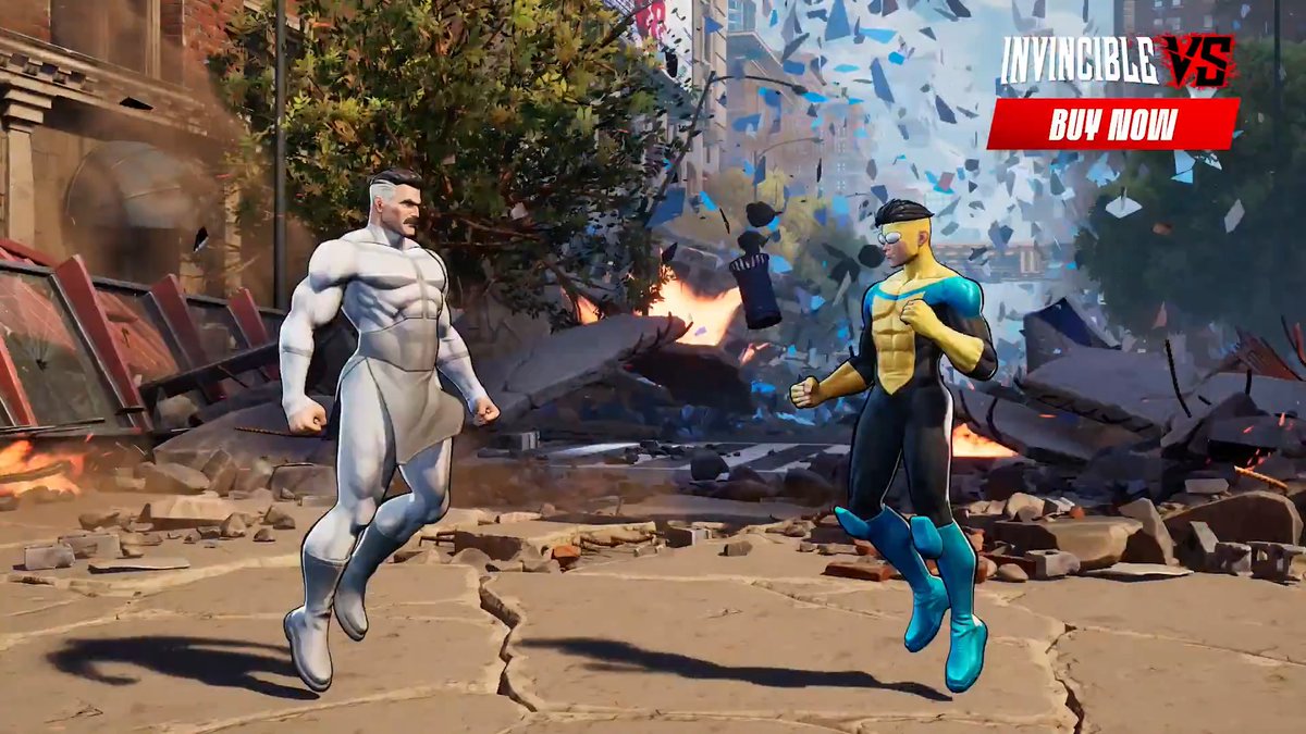 Invincible VS is a brand new fighting game set in the Invincible universe The single-player follows a storyline from a writer of the show that plays like an episode. Multiplayer allows for battle as fan-favorite characters in iconic locations from the award-winning animated show
